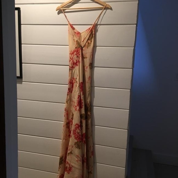 Reformation light pink floral dress, XS, worn once - Picture 5 of 7